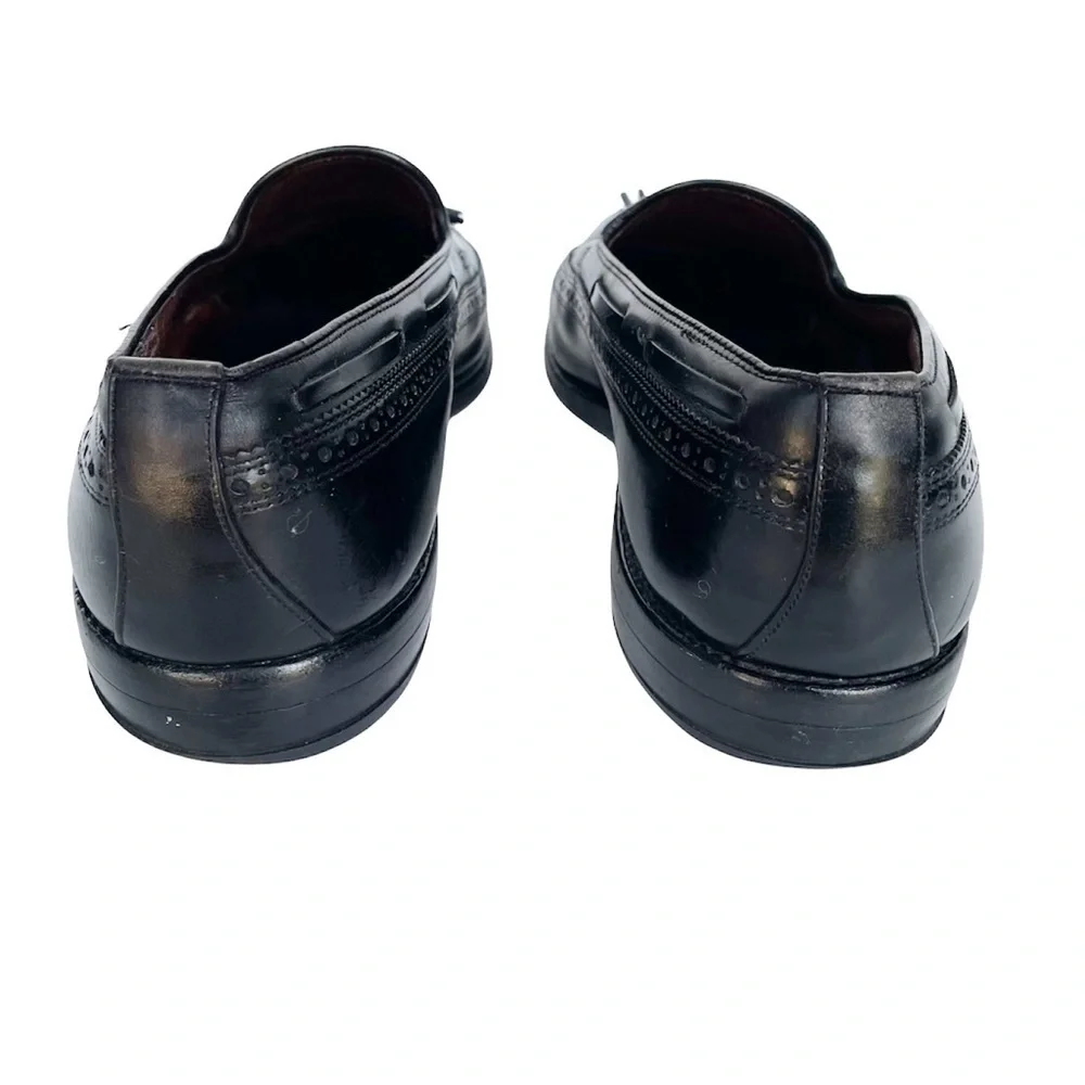 𝅺Allen Edmonds Manchester 8507 Black Dress Shoes Size 9.5 D